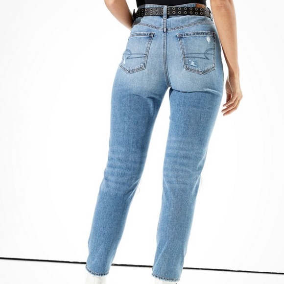 NWT American Eagle high waisted mom jeans - Picture 2 of 7
